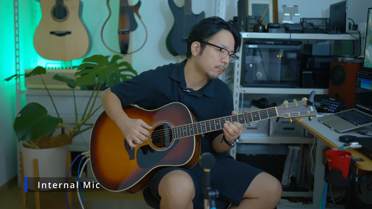 L.R. Baggs Lyric（Internal Mic）演奏