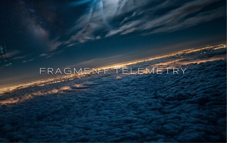 2nd Album FRAGMENT TELEMETRY